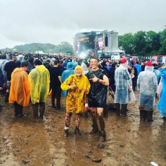 Plenty of fun to be had in the mud at Download.