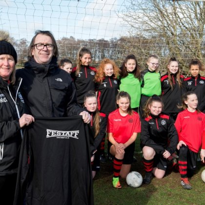 Scone Thistle Girls Football Team